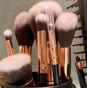 15piece Award Winning Professional Makeup Brush Set: Vegan Makeup Brushes